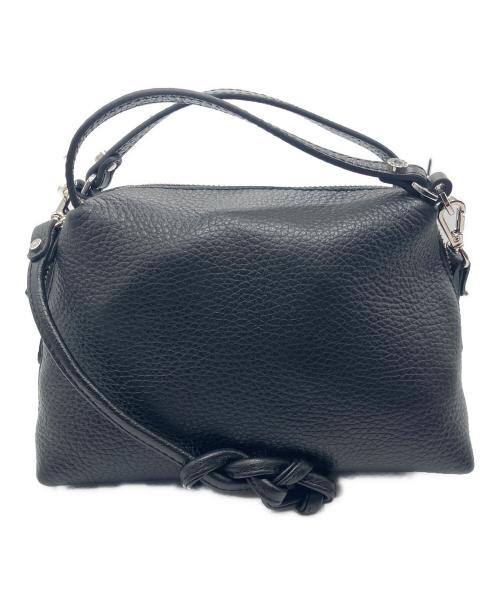 GIANNI CHIARINI（ジャンニ キアリーニ）GIANNI CHIARINI (ジャンニ キアリーニ) 2WAYショルダーバッグ ブラックの古着・服飾アイテム