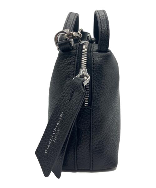 GIANNI CHIARINI（ジャンニ キアリーニ）GIANNI CHIARINI (ジャンニ キアリーニ) 2WAYショルダーバッグ ブラックの古着・服飾アイテム