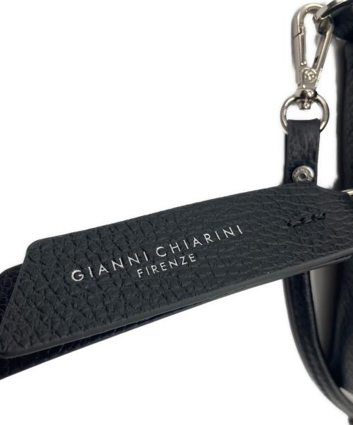 GIANNI CHIARINI（ジャンニ キアリーニ）GIANNI CHIARINI (ジャンニ キアリーニ) 2WAYショルダーバッグ ブラックの古着・服飾アイテム