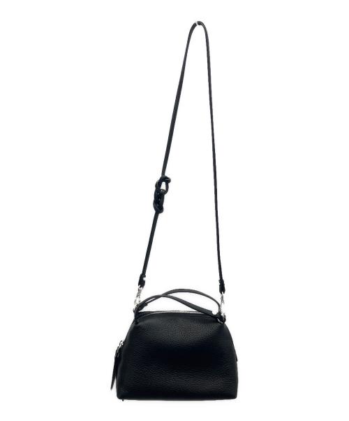 GIANNI CHIARINI（ジャンニ キアリーニ）GIANNI CHIARINI (ジャンニ キアリーニ) 2WAYショルダーバッグ ブラックの古着・服飾アイテム