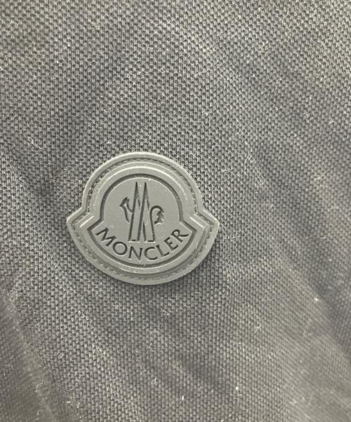 MONCLER（モンクレール）MONCLER (モンクレール) ポロシャツ ブラック サイズ:Lの古着・服飾アイテム