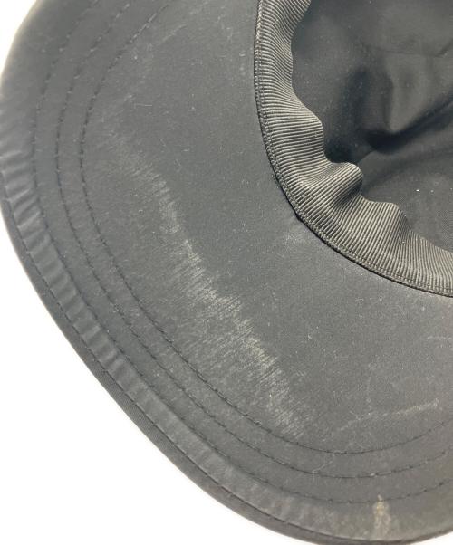 PRADA（プラダ）PRADA (プラダ) ベースボールキャップ ブラック サイズ:Mの古着・服飾アイテム