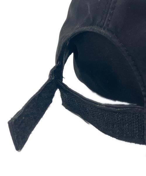 PRADA（プラダ）PRADA (プラダ) ベースボールキャップ ブラック サイズ:Mの古着・服飾アイテム