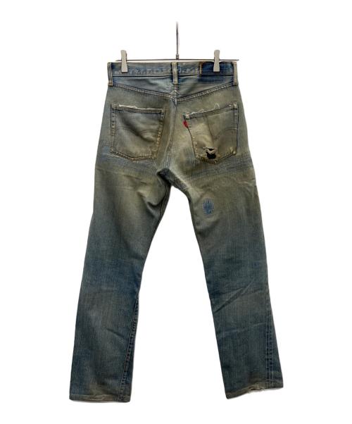 LEVI'S（リーバイス）LEVI'S (リーバイス) デニムパンツ ボタン裏6/66前期/シングルステッチ/縮率8％/不均等V  インディゴ サイズ:W30×L36の古着・服飾アイテム