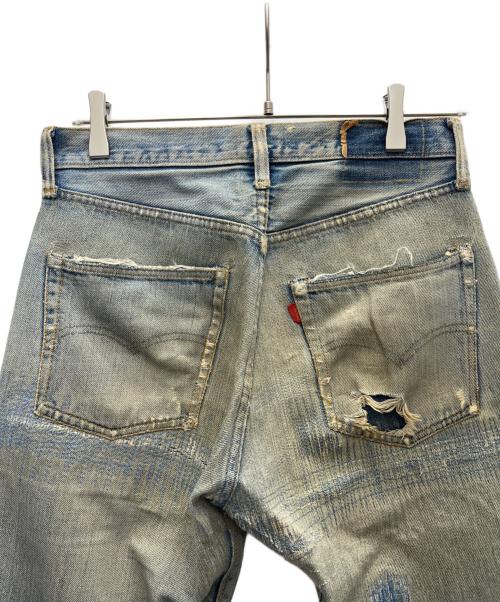 LEVI'S（リーバイス）LEVI'S (リーバイス) デニムパンツ ボタン裏6/66前期/シングルステッチ/縮率8％/不均等V  インディゴ サイズ:W30×L36の古着・服飾アイテム