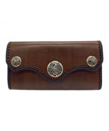 days art（デイズアート）の古着「2つ折り長財布」｜ブラウン