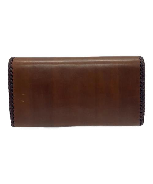 days art（デイズアート）days art (デイズアート) 2つ折り長財布 ブラウンの古着・服飾アイテム