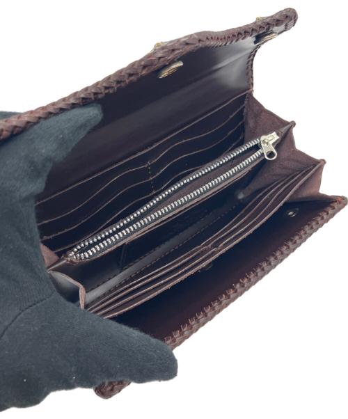 days art（デイズアート）days art (デイズアート) 2つ折り長財布 ブラウンの古着・服飾アイテム