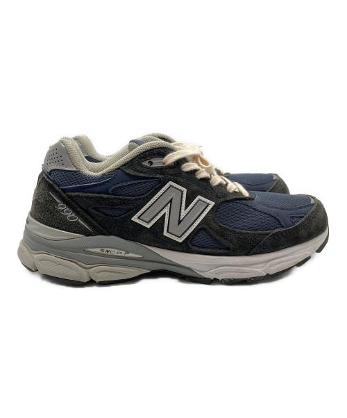 NEW BALANCE（ニューバランス）NEW BALANCE (ニューバランス) スニーカー ネイビー×グレー サイズ:24.5の古着・服飾アイテム