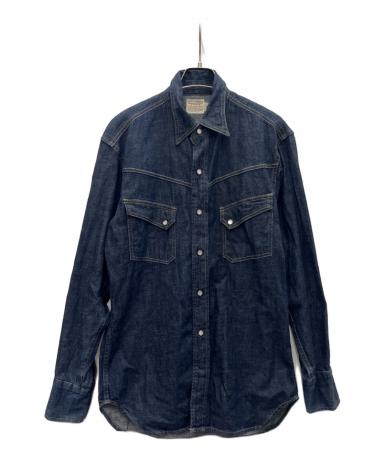 30s 40s Levi's リーバイス ロングホーン タグ ウエスタン 古着 中古・古着通販】LEVI'S (リーバイス) ウエスタンシャツ ロングホーン