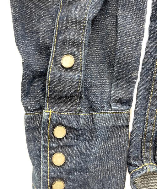 LEVI'S（リーバイス）LEVI'S (リーバイス) ウエスタンシャツ ロングホーン 復刻 インディゴ サイズ:Mの古着・服飾アイテム