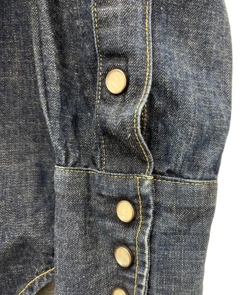 LEVI'S（リーバイス）LEVI'S (リーバイス) ウエスタンシャツ ロングホーン 復刻 インディゴ サイズ:Mの古着・服飾アイテム