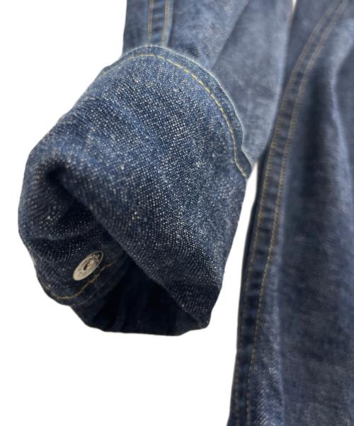 LEVI'S（リーバイス）LEVI'S (リーバイス) ウエスタンシャツ ロングホーン 復刻 インディゴ サイズ:Mの古着・服飾アイテム