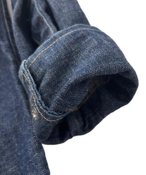LEVI'S（リーバイス）LEVI'S (リーバイス) ウエスタンシャツ ロングホーン 復刻 インディゴ サイズ:Mの古着・服飾アイテム
