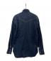 LEVI'S (リーバイス) ウエスタンシャツ ロングホーン 復刻 インディゴ サイズ:M：12000円