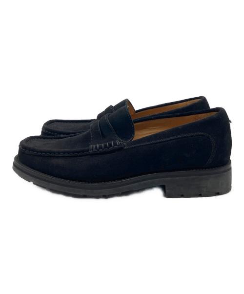 BALLY（バリー）BALLY (バリー) スエードコインローファー ブラック サイズ:6 1/2の古着・服飾アイテム