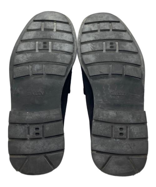 BALLY（バリー）BALLY (バリー) スエードコインローファー ブラック サイズ:6 1/2の古着・服飾アイテム