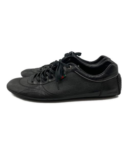 GUCCI（グッチ）GUCCI (グッチ) ドライビングシューズ ブラック サイズ:10 1/2の古着・服飾アイテム