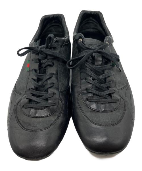 GUCCI（グッチ）GUCCI (グッチ) ドライビングシューズ ブラック サイズ:10 1/2の古着・服飾アイテム
