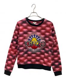 KENZO（ケンゾー）の古着「スウェット」｜ピンク×ブラック