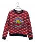 KENZO（ケンゾー）の古着「スウェット」｜ピンク×ブラック