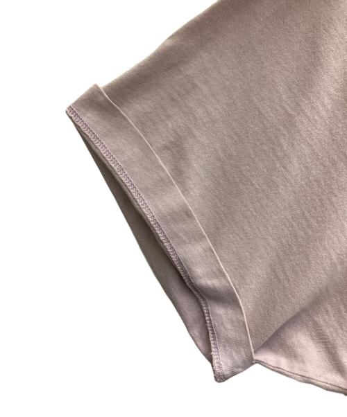 STONE ISLAND（ストーンアイランド）STONE ISLAND (ストーンアイランド) INSTITUTIONAL プリント クルーネック Tシャツ ピンク サイズ:Lの古着・服飾アイテム