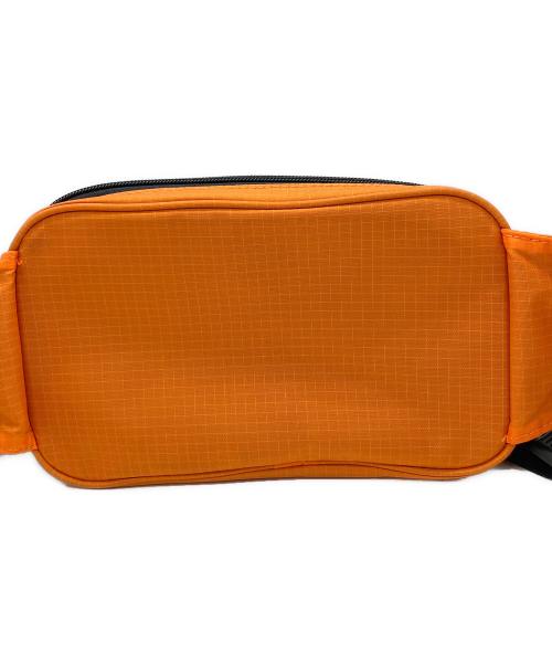 M+RC（-）M+RC (-) ウエストポーチ オレンジ×ブラックの古着・服飾アイテム