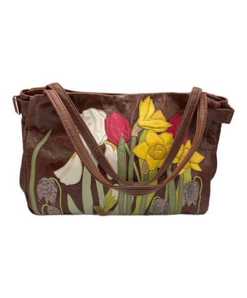 Susannah Hunter（スザンナハンター）Susannah Hunter (スザンナハンター) トートバッグ ブラウンの古着・服飾アイテム