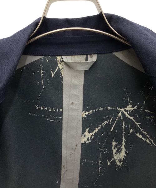 HANCOCK（ハンコック）HANCOCK (ハンコック) ゴム引きコート ネイビー サイズ:不明の古着・服飾アイテム