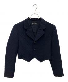 tricot COMME des GARCONS（トリココムデギャルソン）の古着「ショートジャケット」｜ネイビー