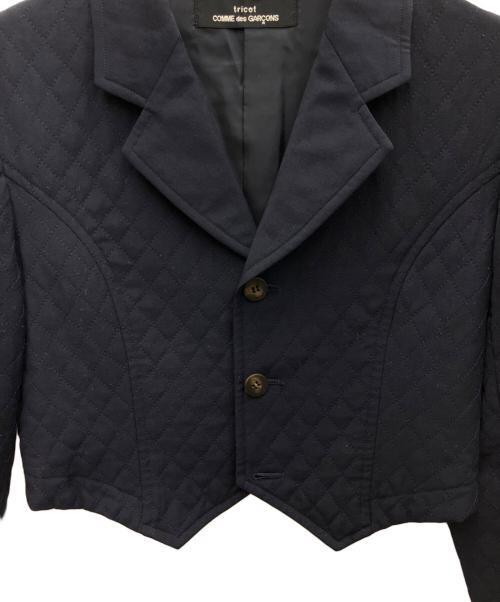 tricot COMME des GARCONS（トリココムデギャルソン）tricot COMME des GARCONS (トリココムデギャルソン) ショートジャケット ネイビー サイズ:不明の古着・服飾アイテム