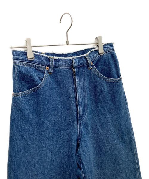 SLOBE IENA（スローブ イエナ）SLOBE IENA (スローブ イエナ) バギーデニムパンツ ブルー サイズ:SIZE36の古着・服飾アイテム