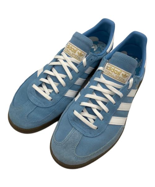 adidas Originals（アディダスオリジナル）adidas Originals (アディダスオリジナル) HANDBALL SPEZIAL（ハンドボールスペツィアル） ホワイト×スカイブルー サイズ:27の古着・服飾アイテム
