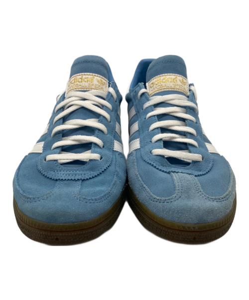 adidas Originals（アディダスオリジナル）adidas Originals (アディダスオリジナル) HANDBALL SPEZIAL（ハンドボールスペツィアル） ホワイト×スカイブルー サイズ:27の古着・服飾アイテム