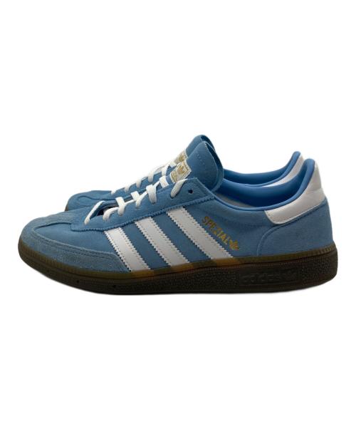 adidas Originals（アディダスオリジナル）adidas Originals (アディダスオリジナル) HANDBALL SPEZIAL（ハンドボールスペツィアル） ホワイト×スカイブルー サイズ:27の古着・服飾アイテム