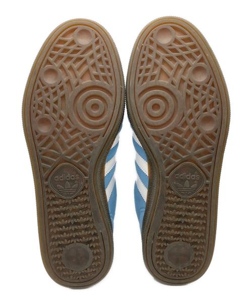 adidas Originals（アディダスオリジナル）adidas Originals (アディダスオリジナル) HANDBALL SPEZIAL（ハンドボールスペツィアル） ホワイト×スカイブルー サイズ:27の古着・服飾アイテム