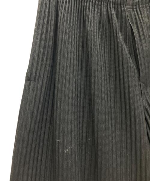 HOMME PLISSE ISSEY MIYAKE（オム プリッセ イッセイ ミヤケ）HOMME PLISSE ISSEY MIYAKE (オム プリッセ イッセイ ミヤケ) プリーツパンツ ブラック サイズ:1の古着・服飾アイテム