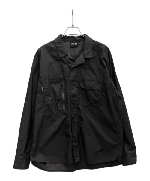 エリア241（エリア トゥーフォーワン）エリア241 (エリア トゥーフォーワン) デーダブルアールワークLSシャツ グレー サイズ:Ｌの古着・服飾アイテム