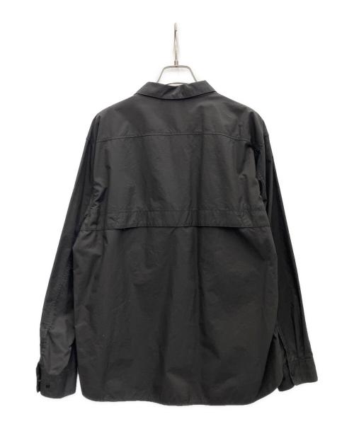 エリア241（エリア トゥーフォーワン）エリア241 (エリア トゥーフォーワン) デーダブルアールワークLSシャツ グレー サイズ:Ｌの古着・服飾アイテム