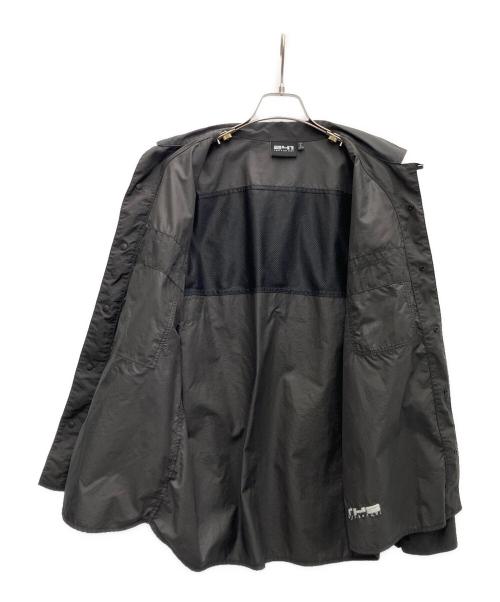 エリア241（エリア トゥーフォーワン）エリア241 (エリア トゥーフォーワン) デーダブルアールワークLSシャツ グレー サイズ:Ｌの古着・服飾アイテム