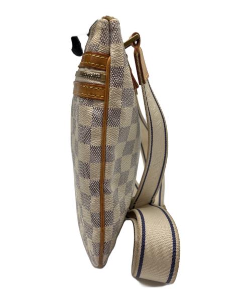 LOUIS VUITTON（ルイ ヴィトン）LOUIS VUITTON (ルイ ヴィトン) ダミエ アズール ポシェット ボスフォール ホワイト×グレーの古着・服飾アイテム