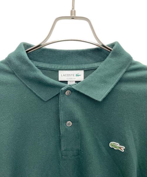 LACOSTE（ラコステ）LACOSTE (ラコステ) 長袖シャツ グリーン サイズ:XXLの古着・服飾アイテム