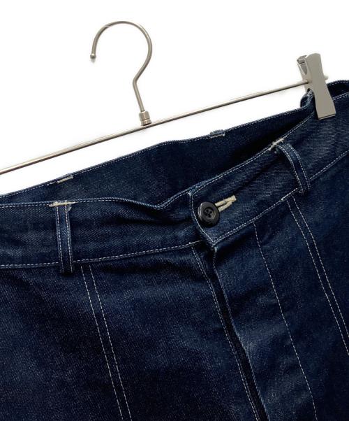 filmelange（フィルメランジェ）filmelange (フィルメランジェ) デニムパンツ ネイビー サイズ:38の古着・服飾アイテム