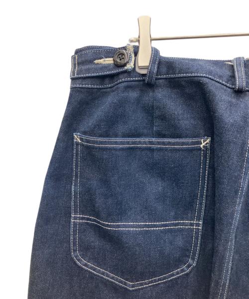 filmelange（フィルメランジェ）filmelange (フィルメランジェ) デニムパンツ ネイビー サイズ:38の古着・服飾アイテム