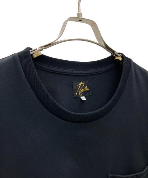 Needles（ニードルズ）Needles (ニードルズ) ポケットTシャツ ブラック サイズ:XLの古着・服飾アイテム