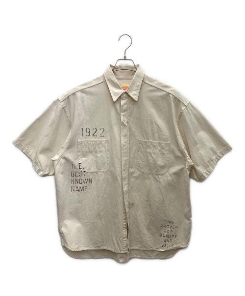 JOURNAL STANDARD（ジャーナルスタンダード）JOURNAL STANDARD (ジャーナルスタンダード) 半袖シャツ アイボリー サイズ:Lの古着・服飾アイテム