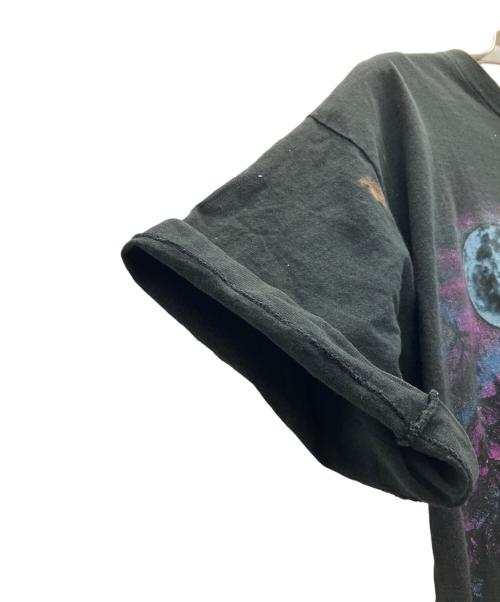 FRUIT OF THE LOOM（フルーツオブザルーム）FRUIT OF THE LOOM (フルーツオブザルーム) プリントTシャツ ブラック×パープル サイズ:XXLの古着・服飾アイテム