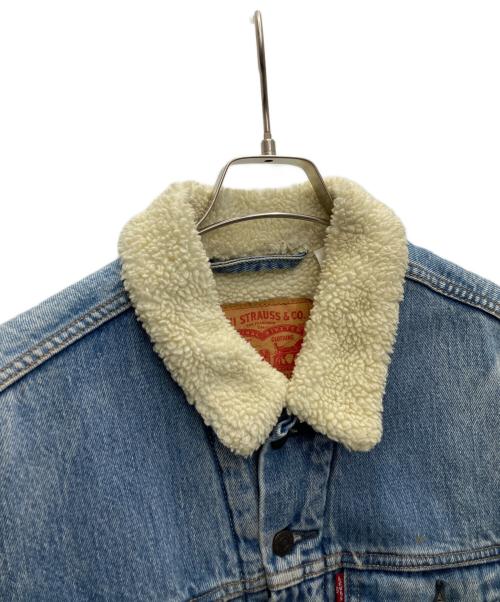 LEVI'S（リーバイス）LEVI'S (リーバイス) 裏ボアデニムジャケット インディゴ サイズ:Mの古着・服飾アイテム