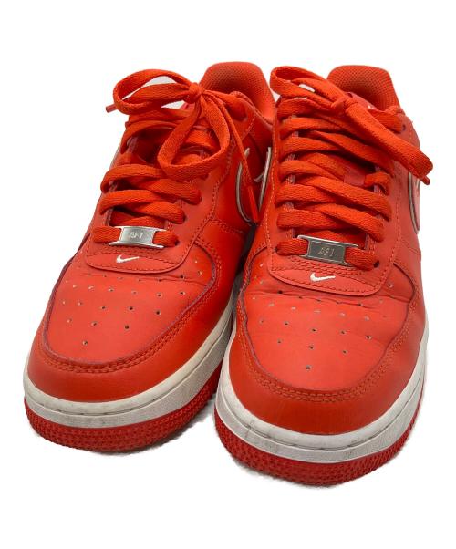 NIKE（ナイキ）NIKE (ナイキ) AIR FORCE 1 07 レッド サイズ:25の古着・服飾アイテム