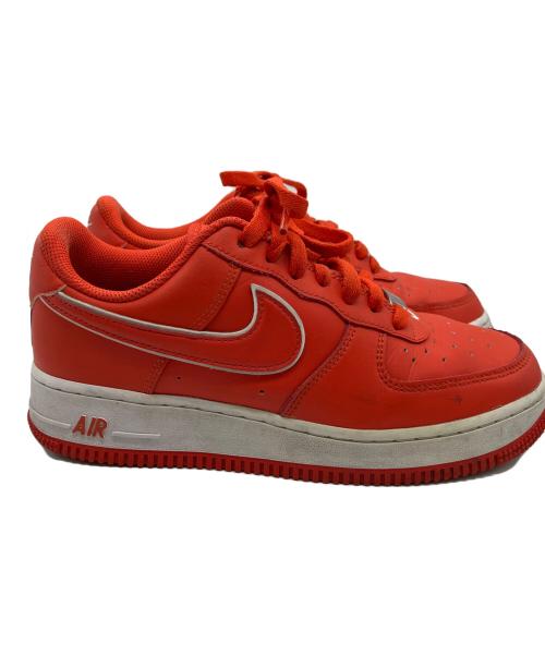 NIKE（ナイキ）NIKE (ナイキ) AIR FORCE 1 07 レッド サイズ:25の古着・服飾アイテム